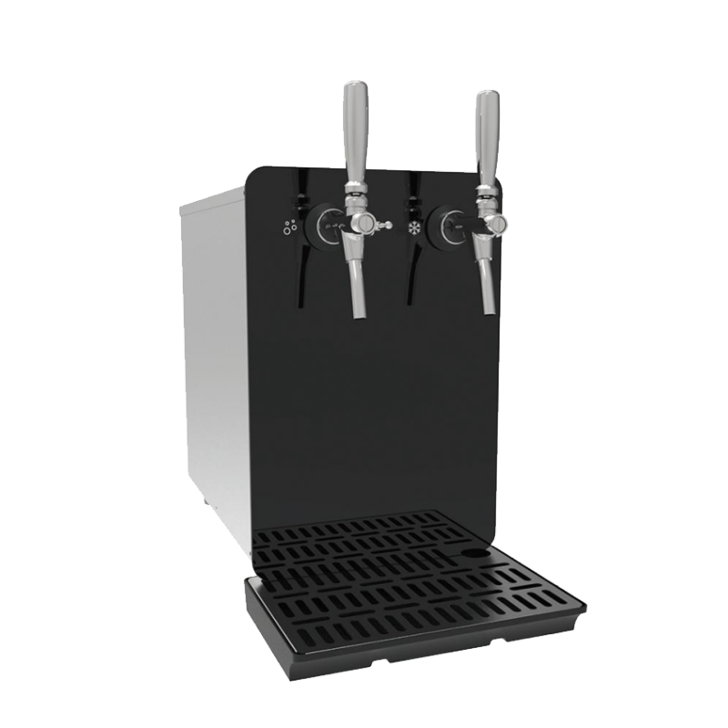 Bærbar mousserende vandkøler bordplade